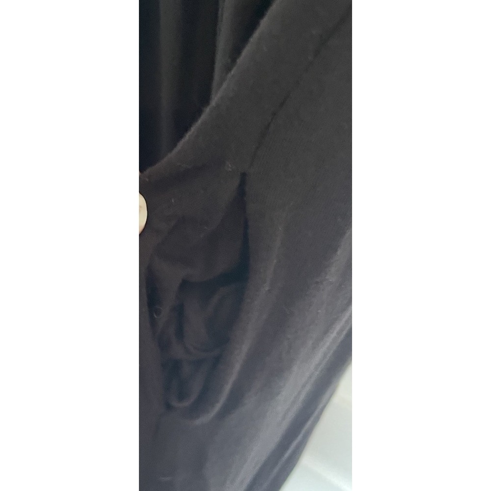 VIISHOW Womens Black Empire Waist Short Sleeve Maxi Dress with Pockets‎ Size L - Picture 5 of 7